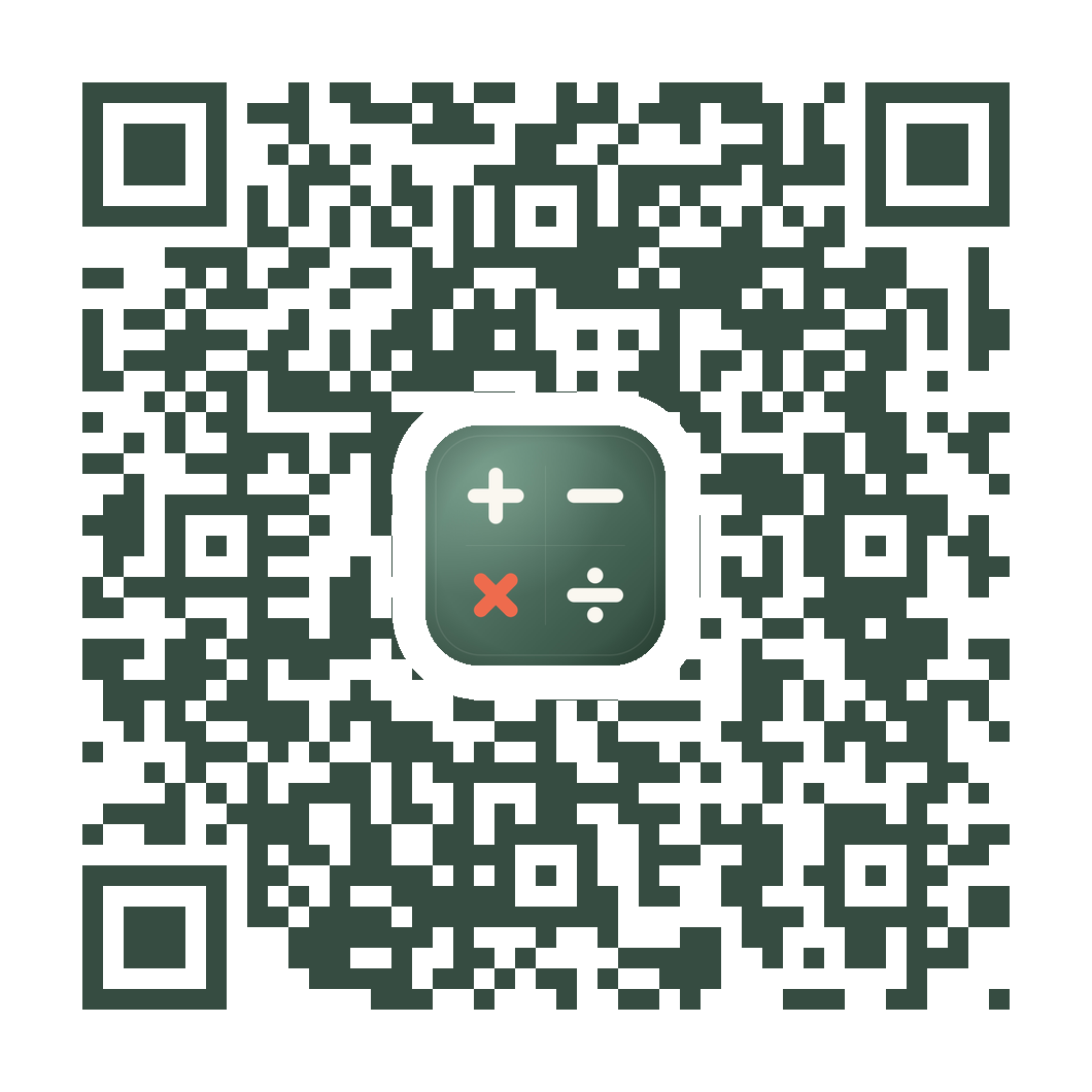 QR code to download Battle Crunch Maths on the App Store